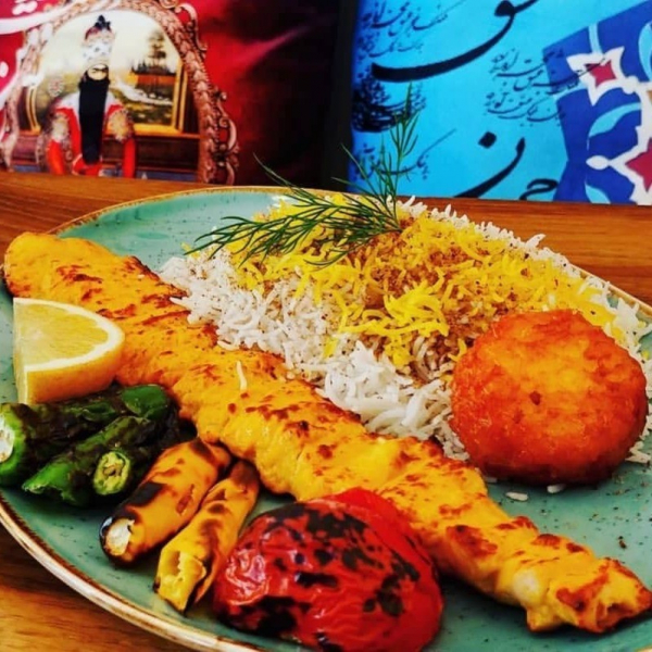 چلو جوجه کباب
