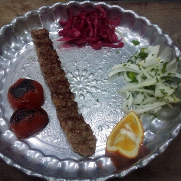 چلوکباب تک سیخ معمولی80 گرمی